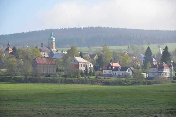 Horní Blatná v létě